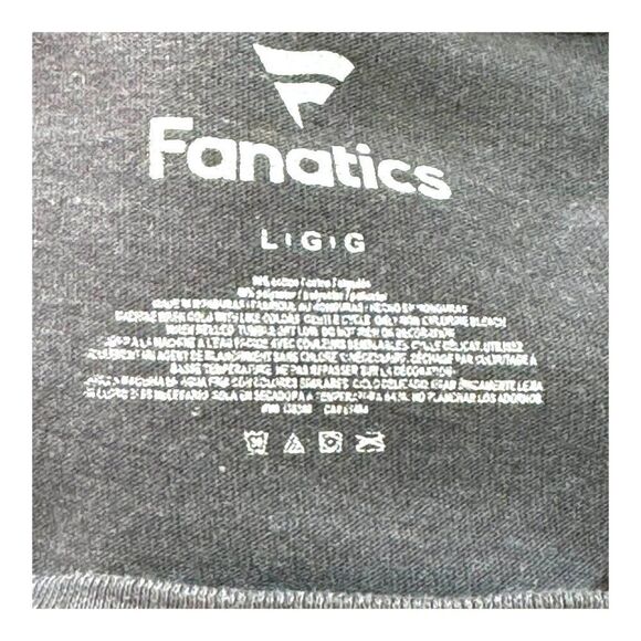 Seattle Seahawks T-Shirt Fanatics Large Gray Football Graphic Tee NFL Fan Gear - Picture 4 of 5